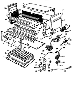 Part Location Diagram of 164868-00 Black and Decker Main switch